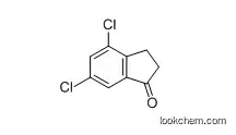 Molecular Structure of 52397-81-6 (4 6-DICHLORO-1-INDANONE  97)